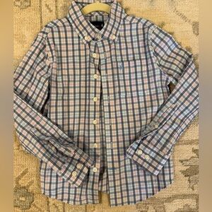 Johnnie-O Multicolor boys Performance Plaid Button-Down Shirt